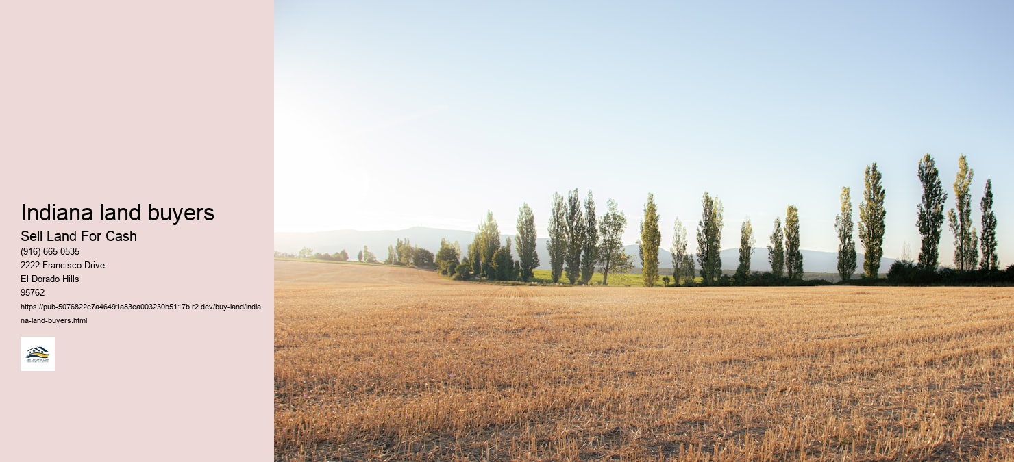 Indiana land buyers