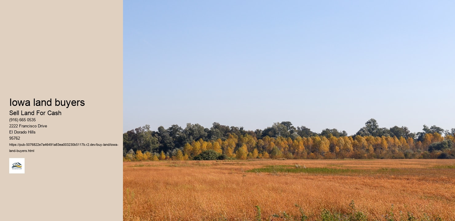 Iowa land buyers