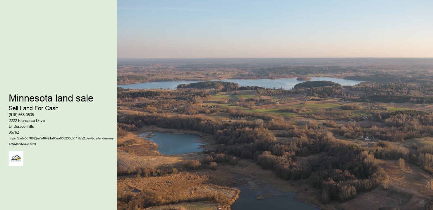 Minnesota land sale