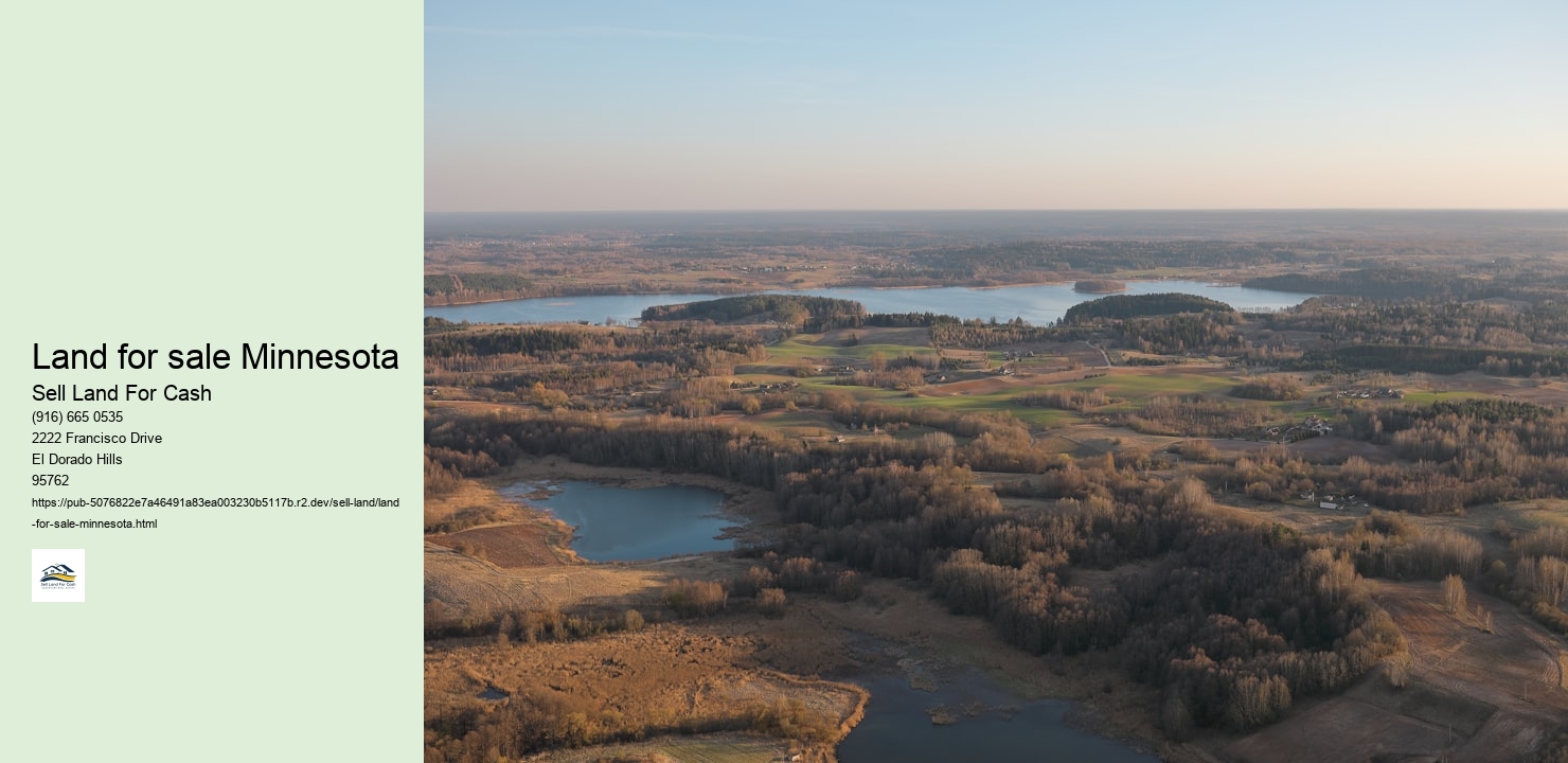 Land for sale Minnesota